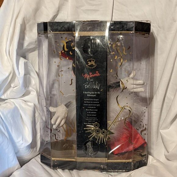 šNWTāRAREāLimitedĀ EditionāBobāMackieā1999āMillenniumāMinnieāMouse - Picture 3 of 7